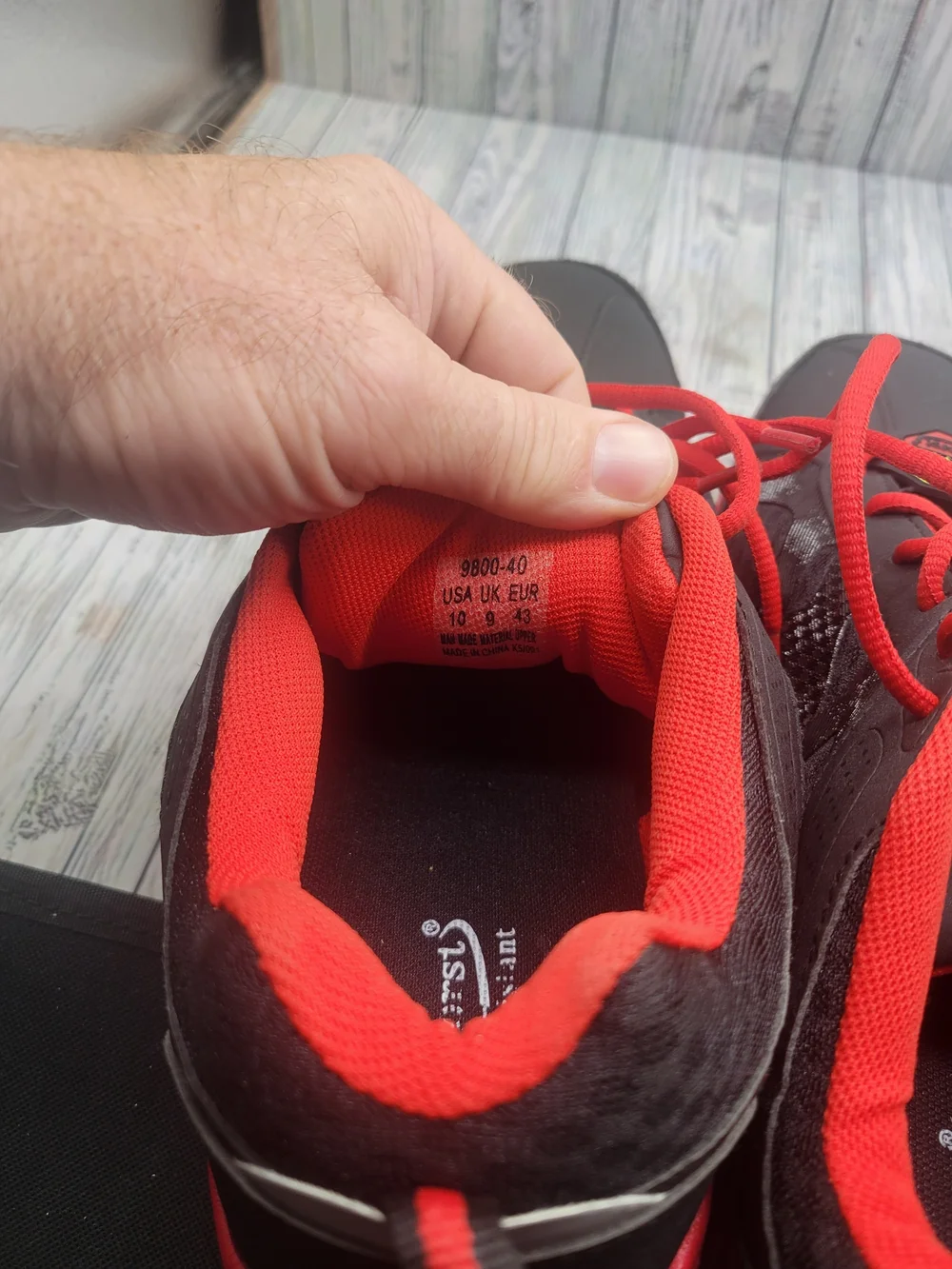 Laforst Mens Slip Resistant Athletic Shoes